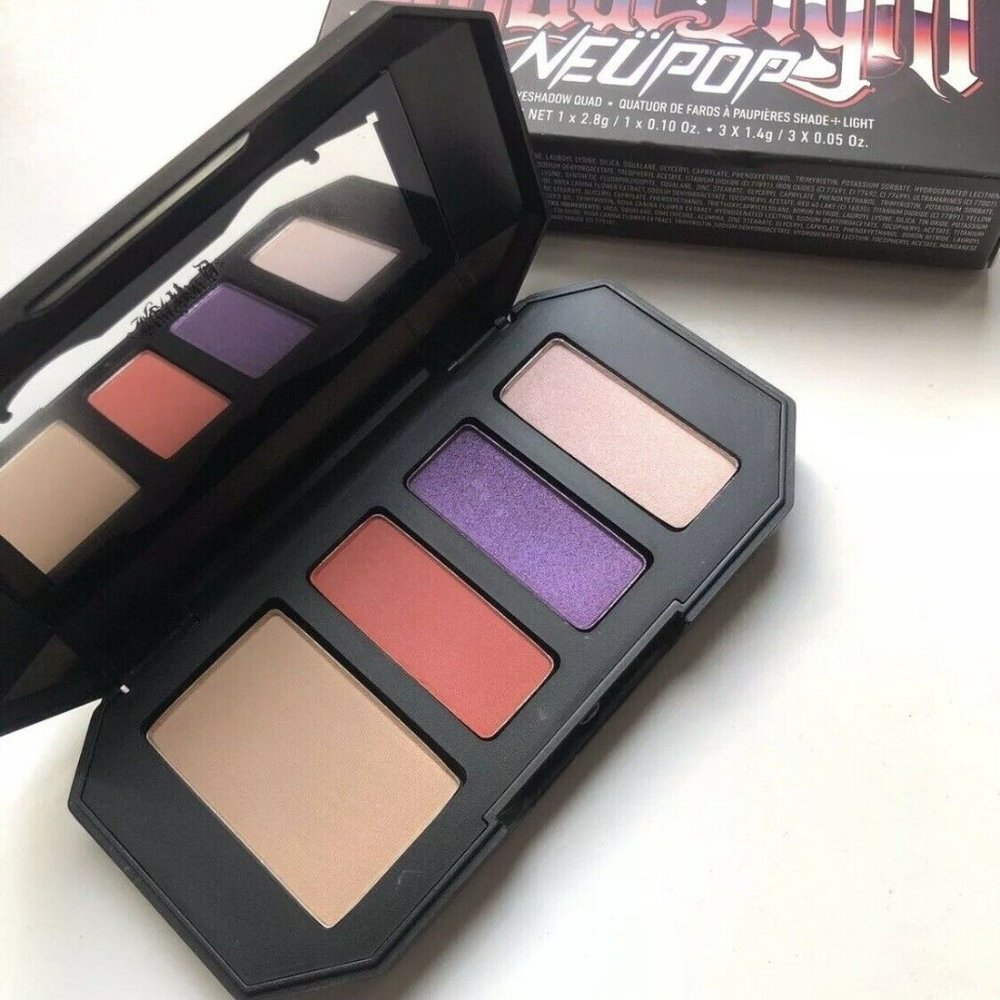 Kat Von D Eyeshadow Palette Shade & Light Eye Contour Quad NEÜPOP Vegan Beauty - Picture 4 of 4